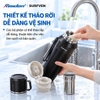 Bình giữ nhiệt kèm cốc SURFVEN 1000ml SFB-24100