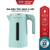 Ấm siêu tốc inox 2 lớp 1.8L XANH MINT Sunhouse SHD1351