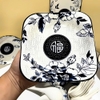 Đĩa vuông gốm sứ 9inch Phúc Mãn Đường