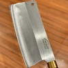 Dao chặt xương Đa Sỹ bằng thép không gỉ ốp cán gỗ bóng 6 lạng