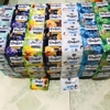 Dây 10 gói nước xả vải Comfort các màu