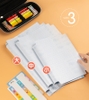 Set 10 tờ decal bọc sách vở chống nước, chống rách
