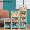 Kệ để đồ chơi, bỉm sữa 3 tầng cho mẹ và bé cao cấp