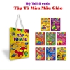 Sách tập tô màu 8 cuốn cho bé