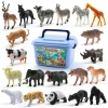 Bộ hộp đồ chơi mô hình động vật 58 chi tiết