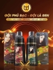 Dầu gội phủ bạc Bibop Nhật Bản 500ml màu đen