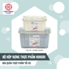 Set 2 hộp đựng thực phẩm để tủ lạnh đa năng 3in1 Hokori 6588-6589