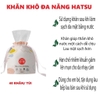 Giấy lau mặt cotton đa năng Hatsu