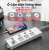 Ổ cắm điện đa năng thông minh JIASHI chịu tải 2500W có cổng USB