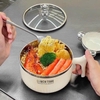 Ca úp mì ruột inox có tay cầm NẮP GẤU