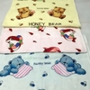 Khăn tắm cotton chạm hoạ tiết hoạt hình cho bé 50x1m