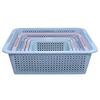 Set 3 rổ chữ nhật size lớn Châu Hưng