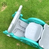 Cầu trượt bập bênh hình gấu 3in1 thiết kế đa năng