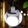 Bóng đèn led 4 cánh 5 bóng năng lượng mặt trời