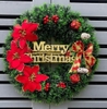 Vòng nguyệt quế Noel loại đẹp size 38cm