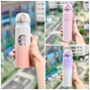 Bình giữ nhiệt STARBUCKS x THERMOS màu hồng Ombre Sakura