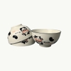 Hộp 10 cái chén sứ ăn cơm hoạ tiết dễ thương size 4.5