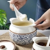 Hũ đựng dầu mỡ hình hoa lá 700ml