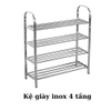 Kệ để giày dép inox 4 tầng cao cấp