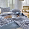 Chăn đũi hè caro Muji Basic 2mx2m3