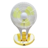 Quạt tích điện có đèn led mini fan 5580