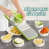 Bộ dụng cụ bào gọt rau củ đa năng 5 lưỡi