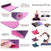 Thảm tập yoga 2 lớp TPE cao cấp