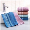Khăn gội đầu cotton cao cấp chạm màu 35x75cm