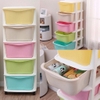 Tủ đựng đồ 5 tầng đa sắc Việt Nhật 3638 có bánh xe