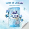 Nước xả vải hương hoa Hàn Quốc Blue túi 1300ml