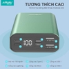 Pin dự phòng Juyupu PR-6C có LED hiển thị 20000mAh 2 cổng USB