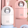 Máy xông tinh dầu phun sương có LED hình mèo 300ml