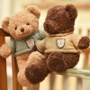 Gấu nhồi bông Teddy lông xù cao cấp
