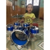Bộ trống Jazz Drum cho bé 5 trống kèm ghế ngồi