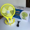 Quạt tích điện có đèn led mini fan 5580