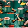 Nồi lẩu mini ShanBan chống dính có lồng hấp NHỰA