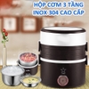 Hộp cơm giữ nhiệt 3 tầng Lunchbox