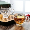 Bộ 6 ly thuỷ tinh uống trà, cafe có tay cầm ZB231