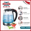 Ấm siêu tốc thuỷ tinh Ladomax 1.8 Lít HA-880 cao cấp