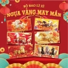 Set 100 cái bao lì xì Truyền Thống Tết