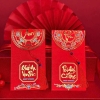 Set 10 bao lì xì Hỷ chúc Tết kèm tua rua