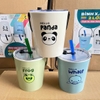 Bình đá mini X.O 2 lớp có quai xách và ống hút 1L TLT