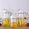 Bình đựng dầu ăn thuỷ tinh có nắp đóng mở tự động 630ml