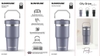 Bình giữ nhiệt City Drive 900ml Sunhouse KS-TU900CP