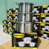 Bộ 3 nồi inox kèm nắp inox Fiveramic cao cấp