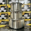 Bộ 3 nồi inox kèm nắp inox Fiveramic cao cấp