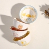 Set 4 bát sứ ăn dặm siêu cute cho bé