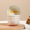 Set 4 bát sứ ăn dặm siêu cute cho bé