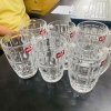Bộ 6 ly thuỷ tinh uống bia có tay cầm Deli ZB33