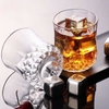 Bộ 6 ly thuỷ tinh Deli Whisky vân kim cương 220ml KB048-2